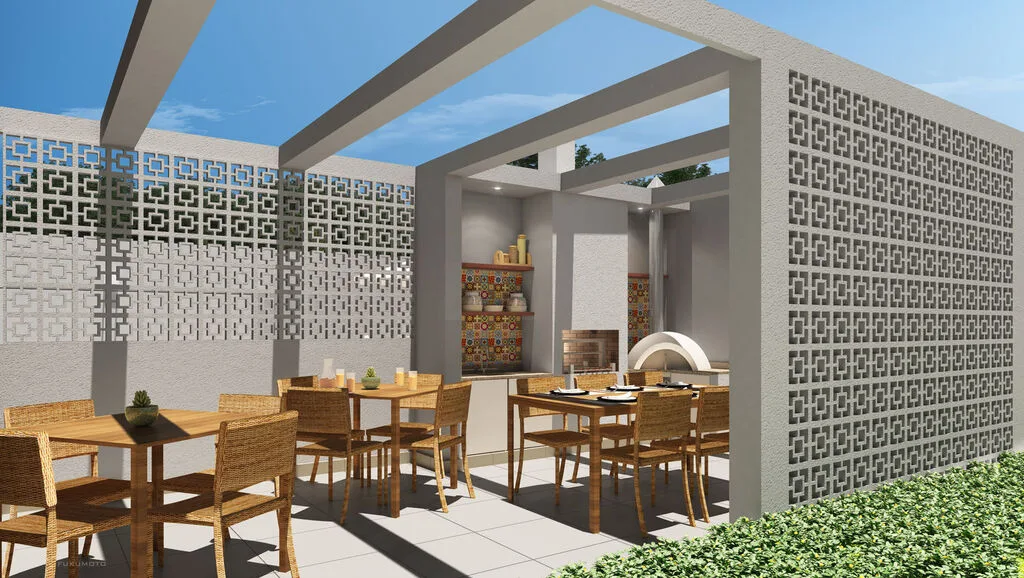 Novatto Residencial: Churrasqueira