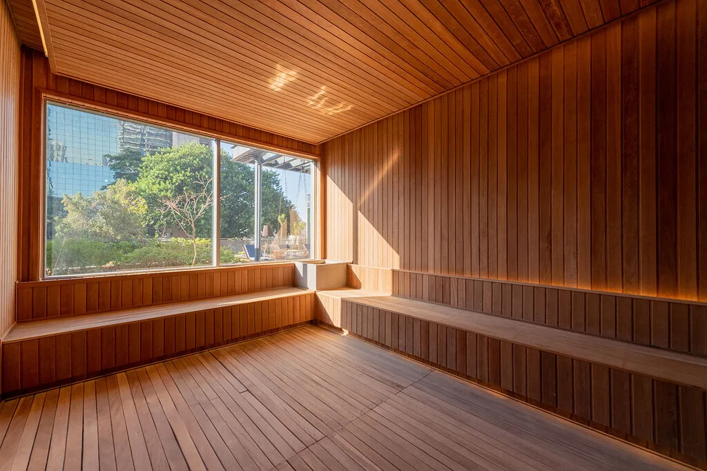 O Parque Folhagem: Sauna