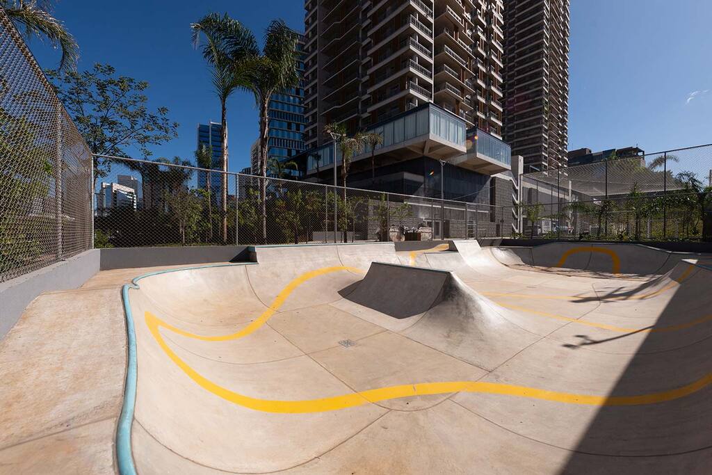 O Parque Folhagem: Pista de skate