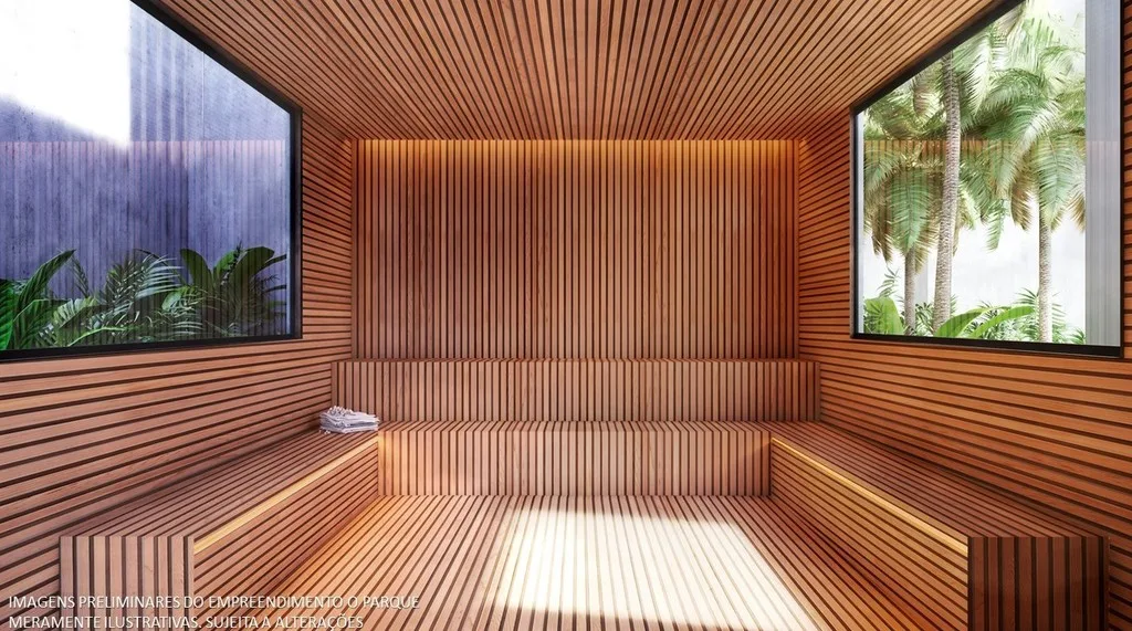 O Parque Pétala: Sauna
