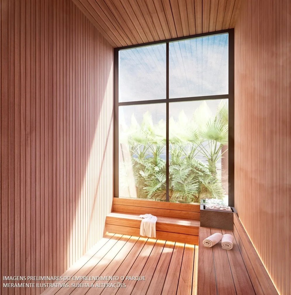 O Parque Pétala: Sauna