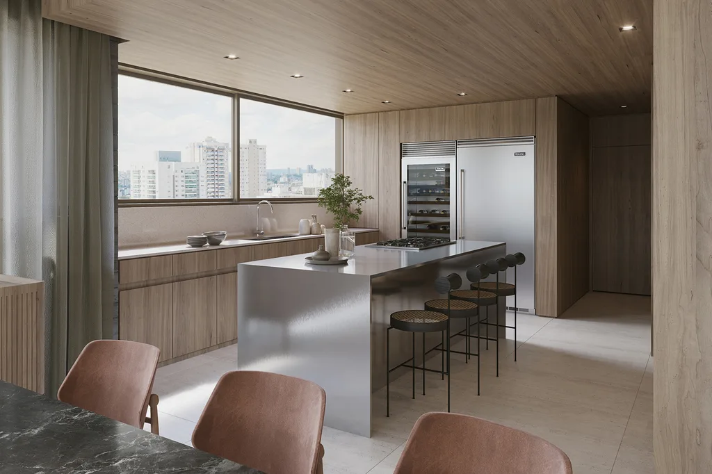 OBY Itaim: Cozinha