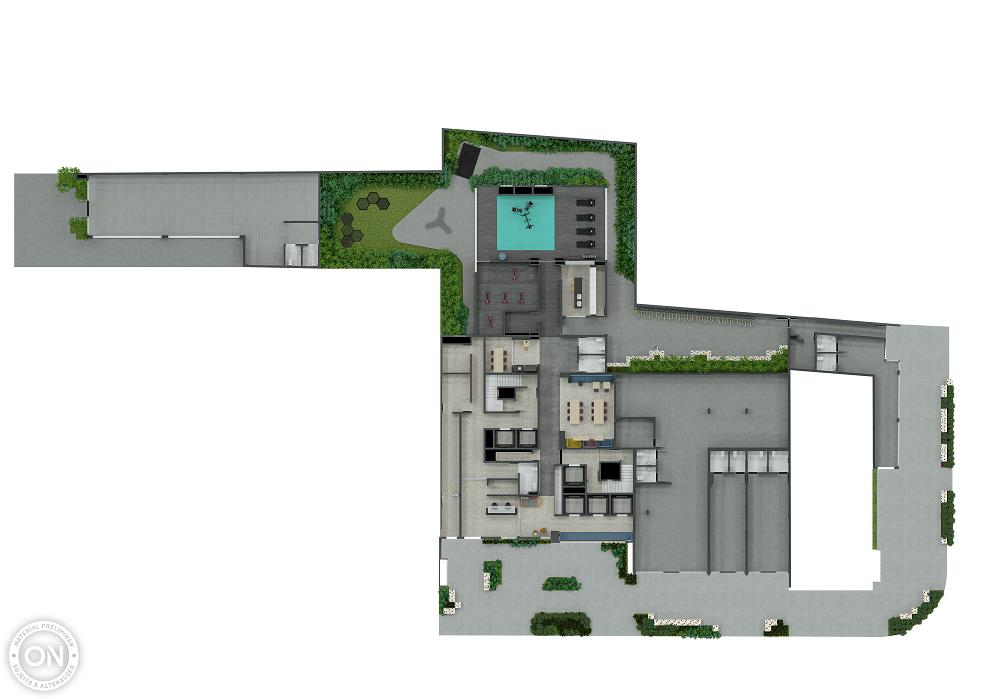 Planta do ON Brooklin