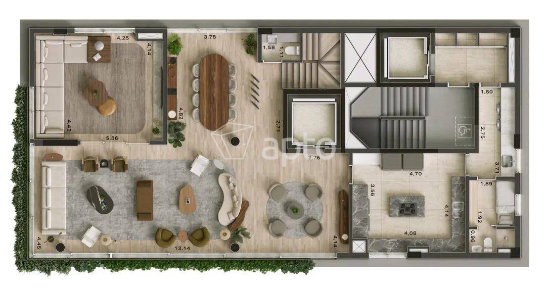 Planta do Oscar 900