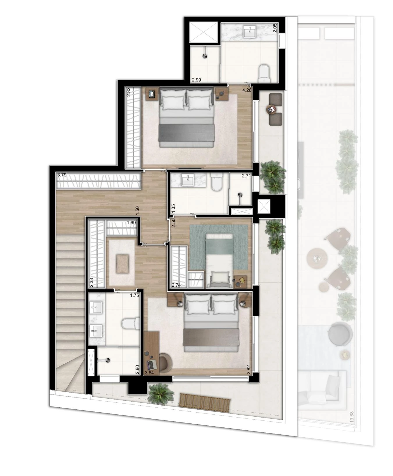 Planta do Oscar Itaim
