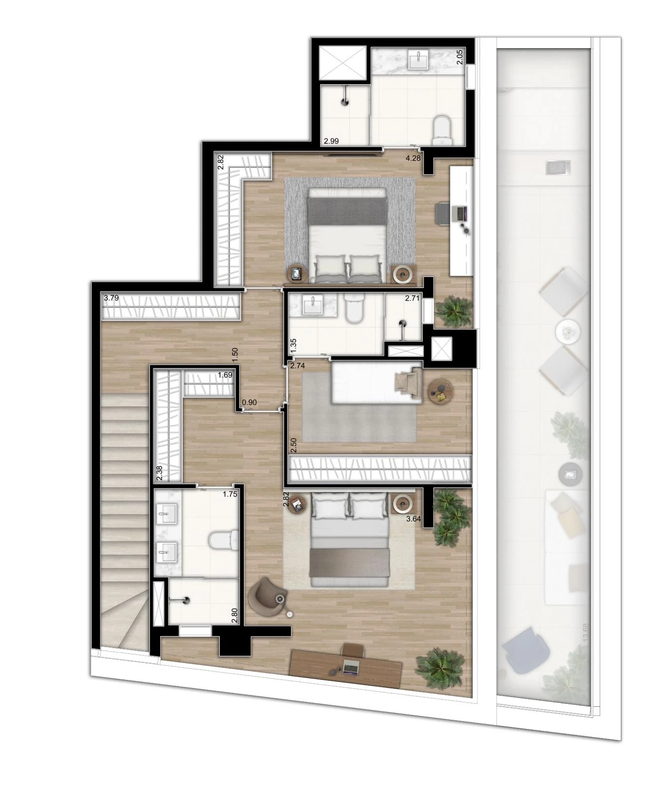 Planta do Oscar Itaim