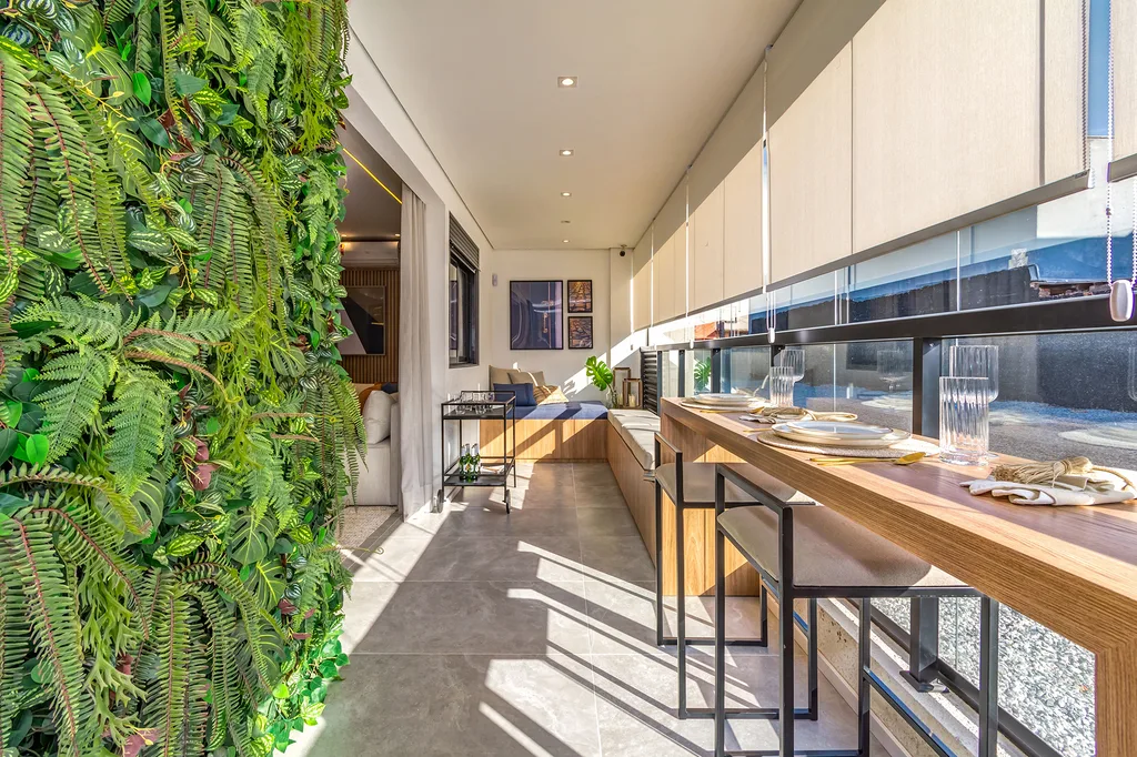 Palatium Ipiranga: Terraço