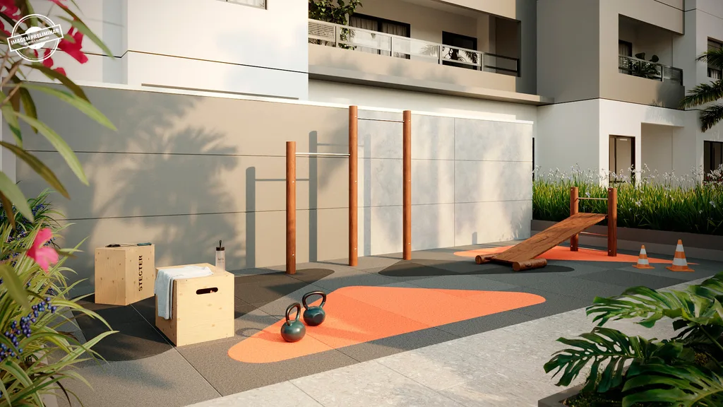 Palatium Ipiranga: Fitness externo