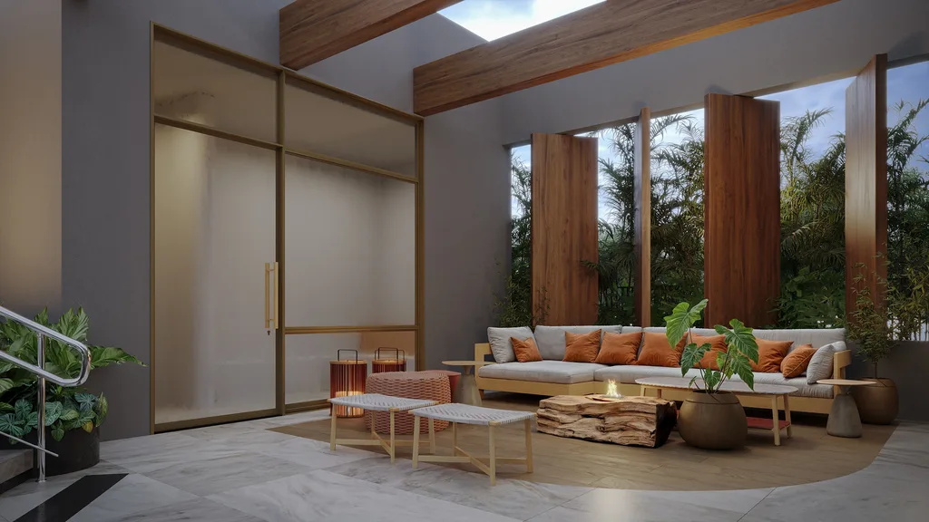 Panorama Skyline Ibirapuera: Lounge