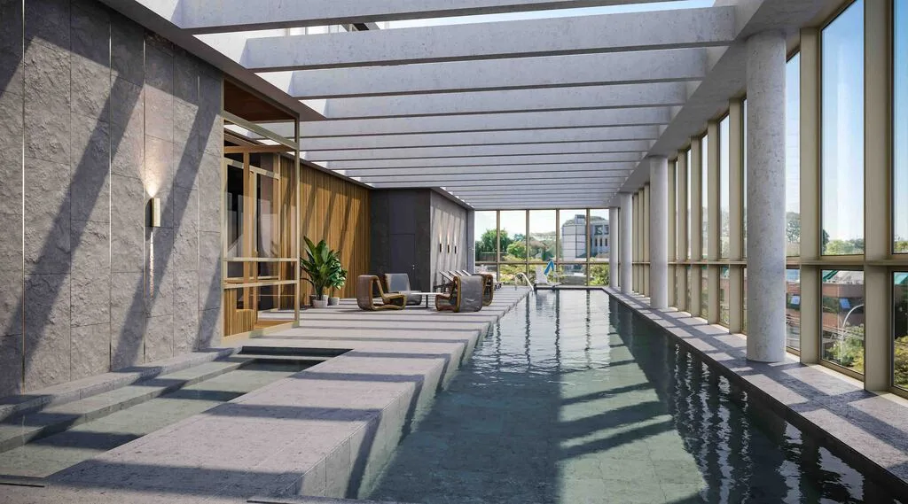 Park Avenue: Piscina coberta