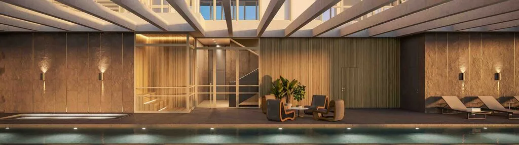 Park Avenue: Piscina coberta