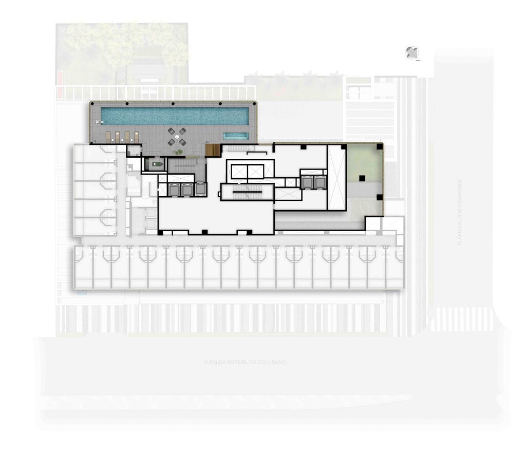 Planta do Park Avenue