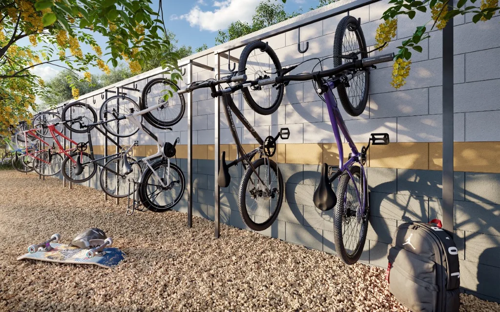 Parque das Nações Condomínio Granja Julieta: Bicicletário