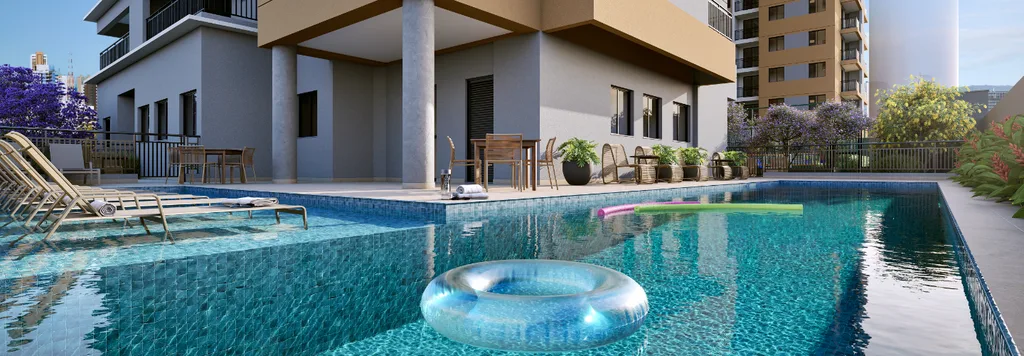 Parque das Nações Condomínio Granja Julieta: Piscina
