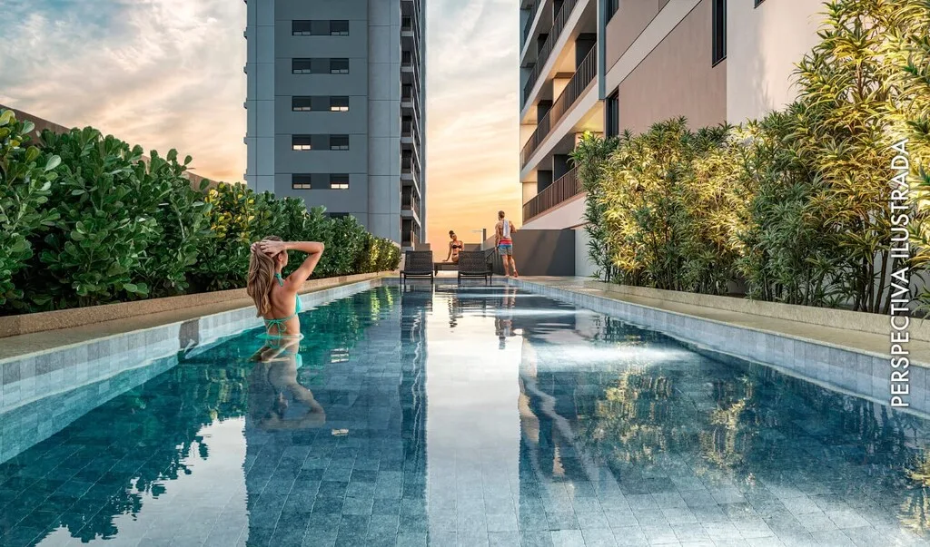Peak Vila Olímpia: Piscina