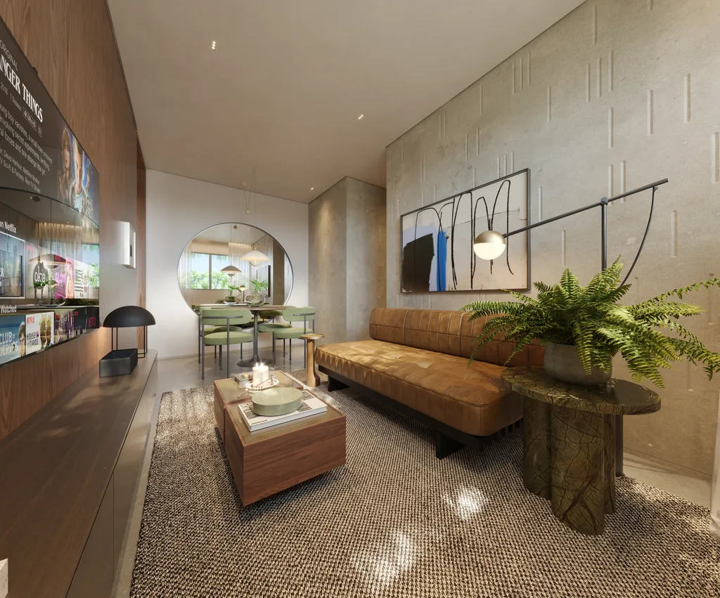 Pintassilgo 336: Apto living