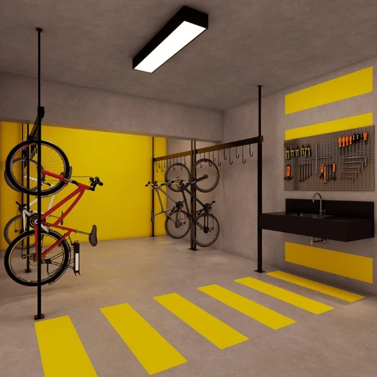 Place Klabin: Bicicletário