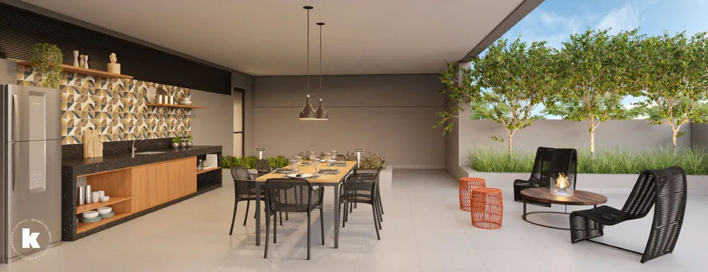 Plurall Cursino: Espaço gourmet