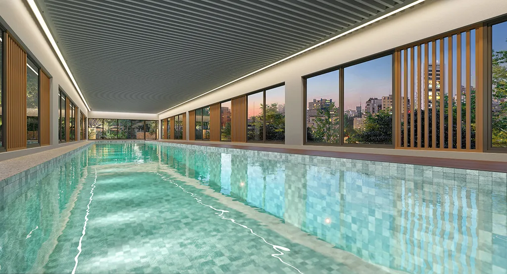 Portugal 587: Piscina coberta