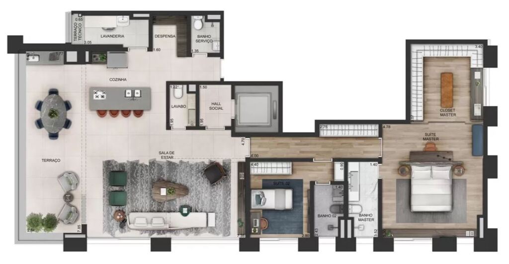 Praça Lindenberg Clodomiro: 2 dorm 191 3m² opção