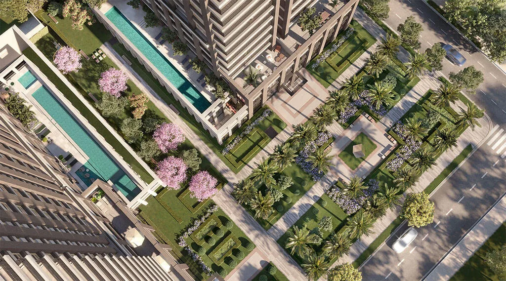 Praça Lindenberg Macurapé: Aérea