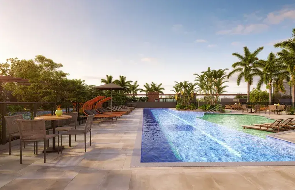 Raízes: Piscina