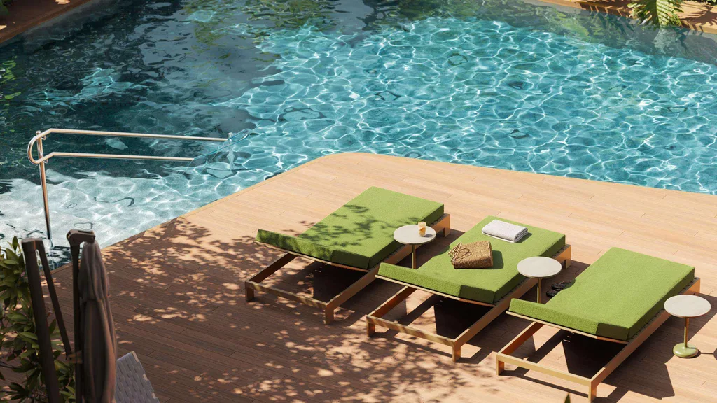 Renato 410: Piscina
