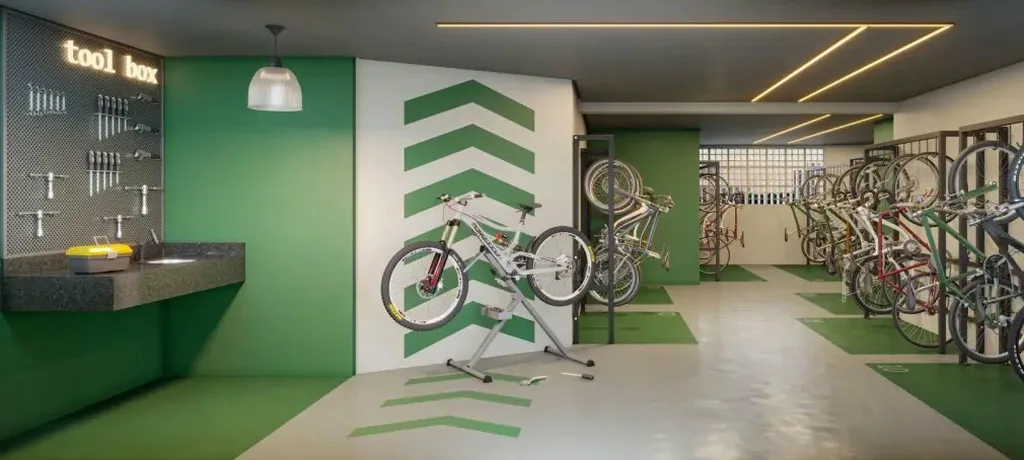 Reserva São Caetano Parque: Bicicletário