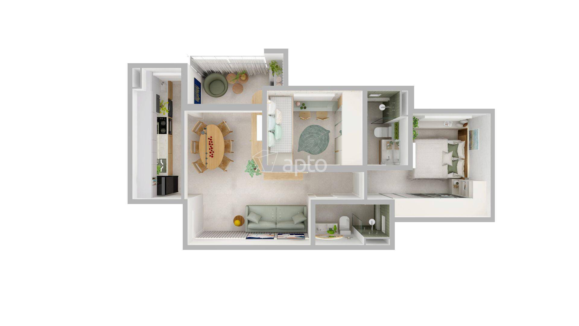 Planta do Residencial Évora
