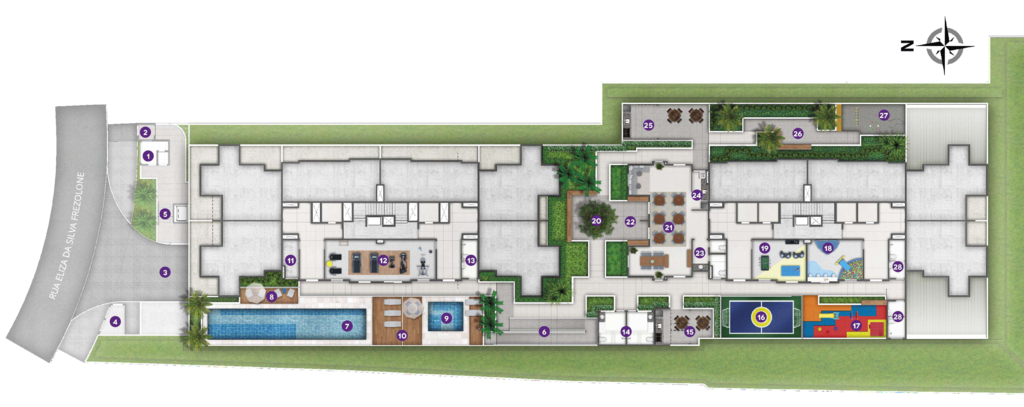 Residencial Panorama São Bernardo Fase 1: Implantação