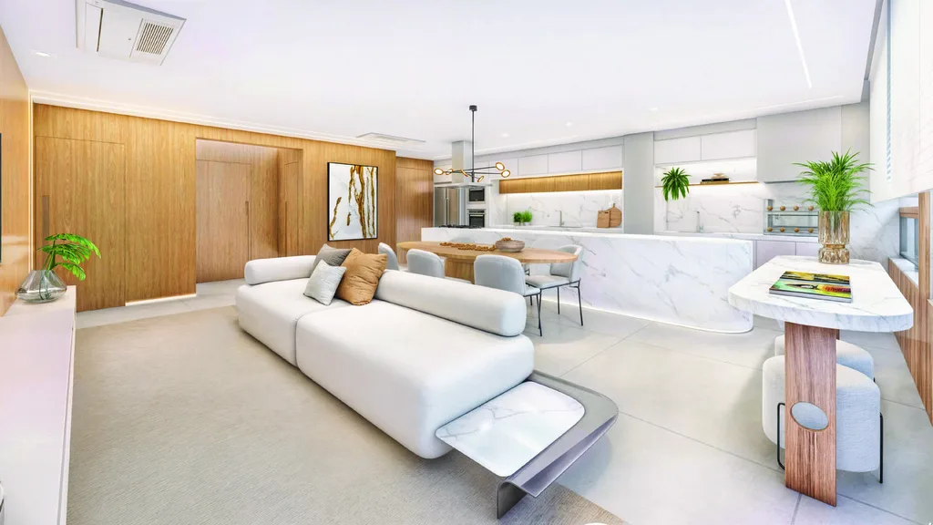 Residencial Pitangueiras: Living