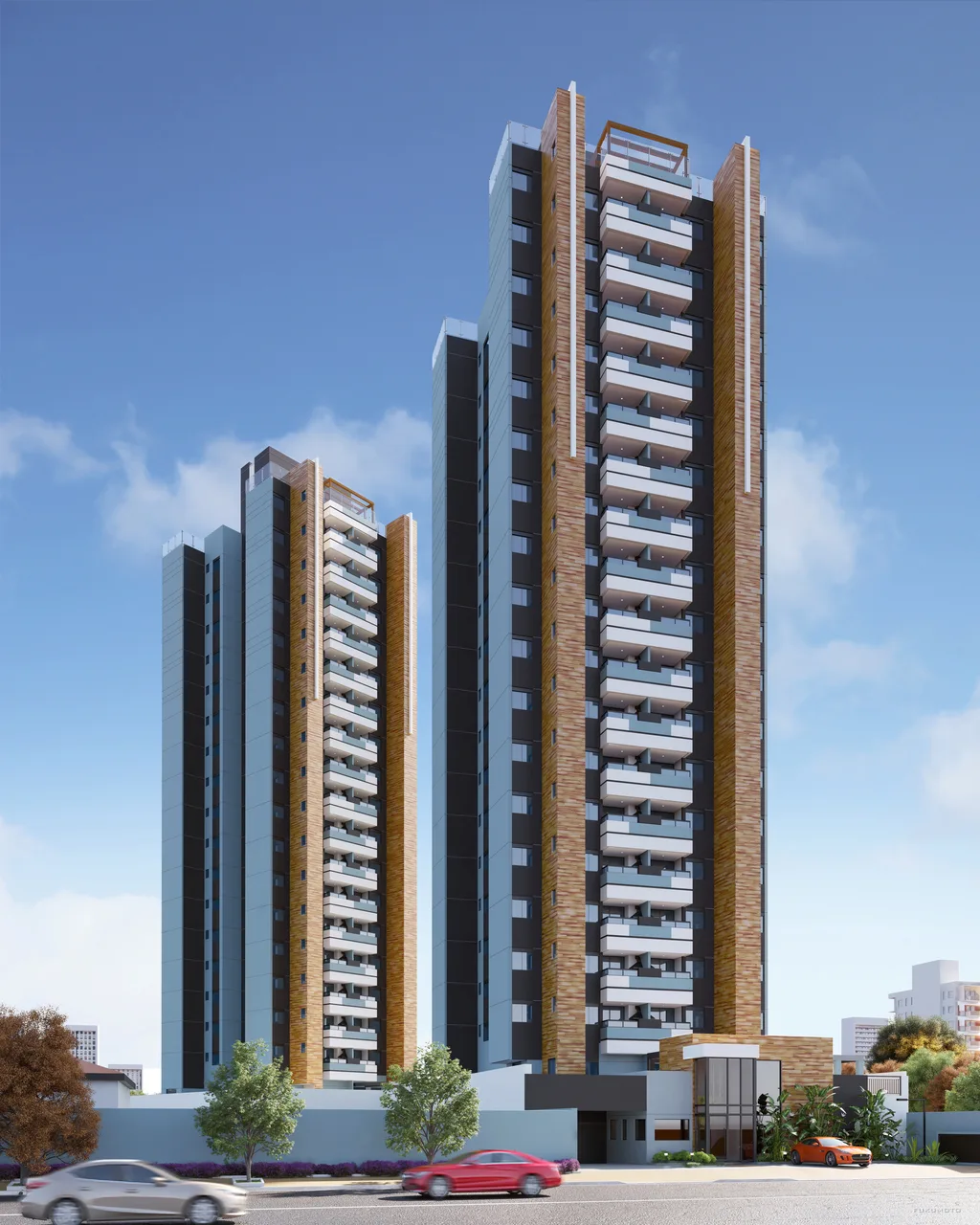 Residencial Santorino: Fachada