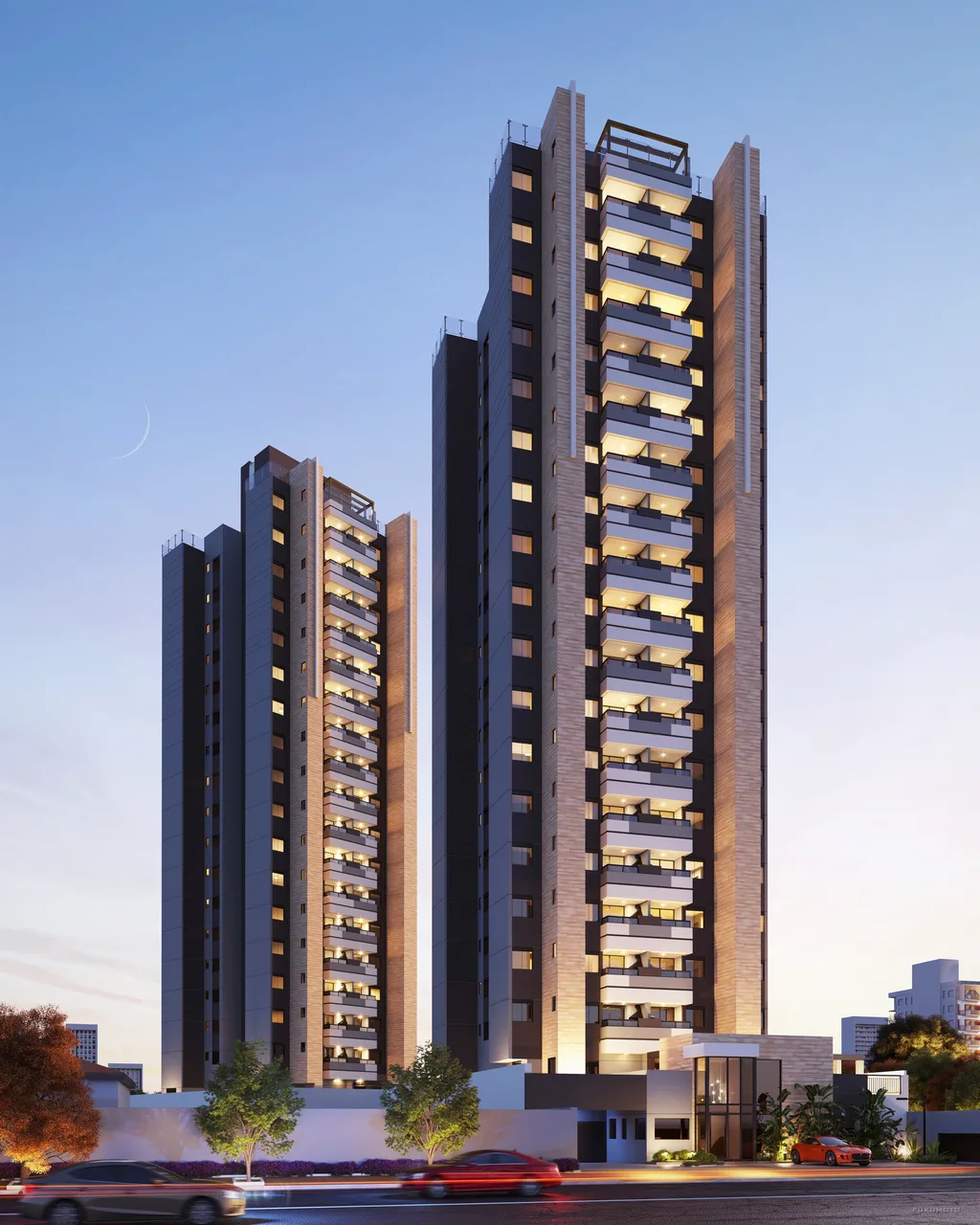 Residencial Santorino: Fachada