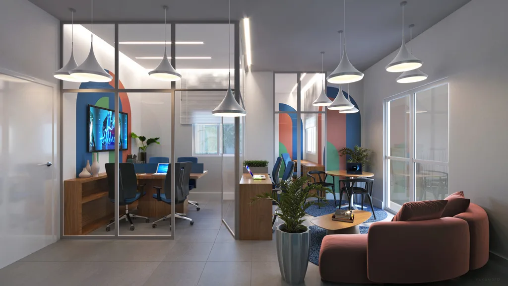 Residencial Santorino: Coworking