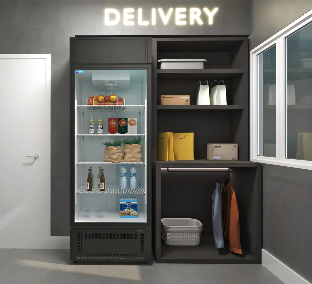 Residencial Santorino: Delivery