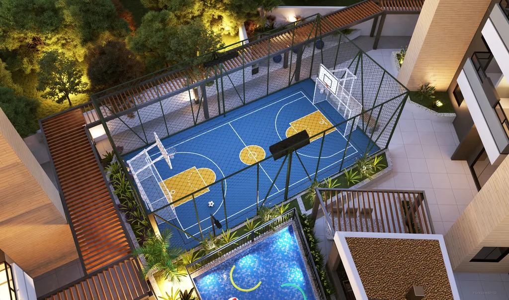 Residencial Santorino: Quadra