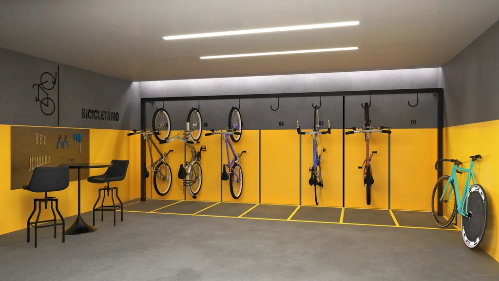 Residencial Santorino: Bicicletário