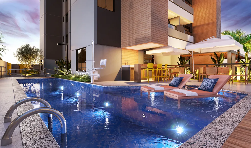 Residencial Santorino: Piscina adulto