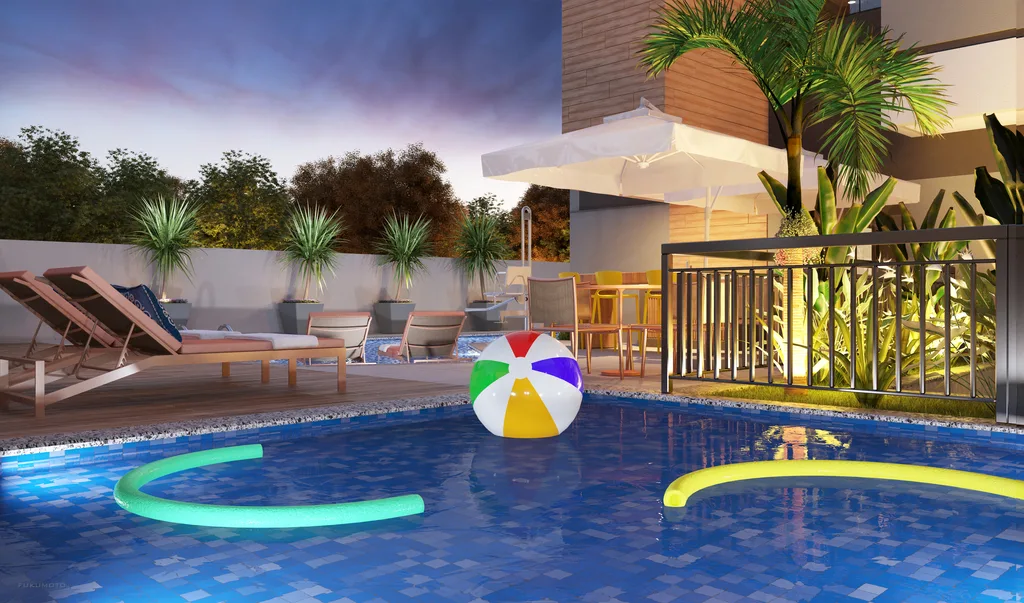 Residencial Santorino: Piscina infantil