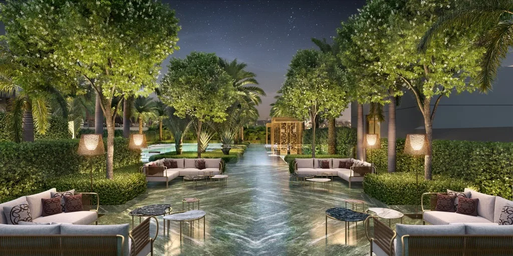 Saffire by Elie Saab: Terraço coletivo