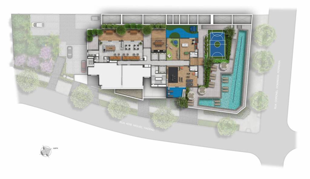 Planta do Smart Home Nova Klabin