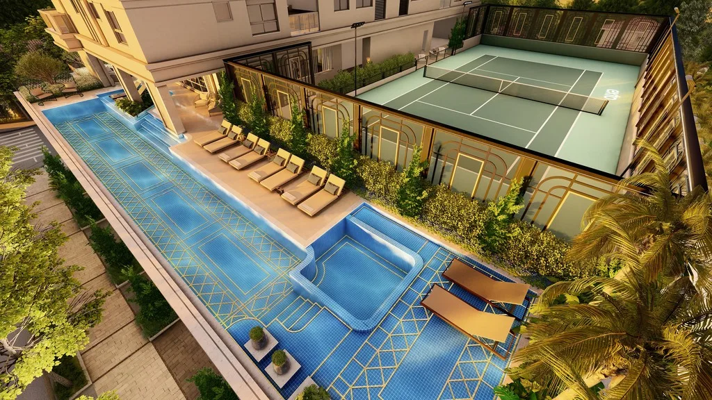 Splend Moema: Piscina