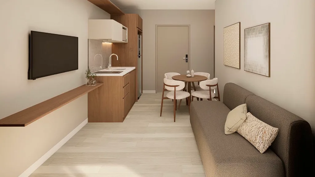 Stay Moema by Helbor: Living