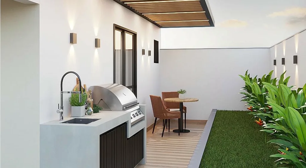 Stay NK: Espaço gourmet externo