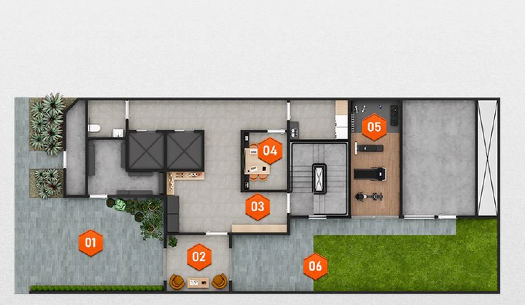 Planta do Stay NK