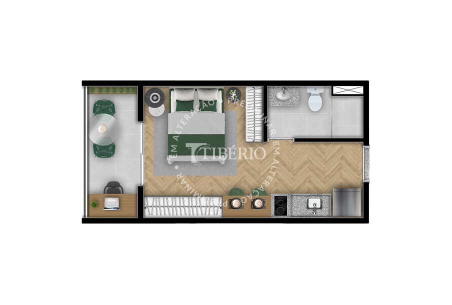 Supremo Parque da Mooca: 1 dorm 24m² studio