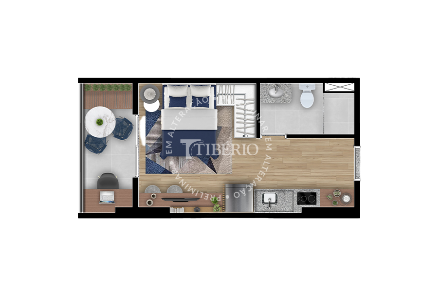 Supremo Parque da Mooca: 1 dorm 25m² studio