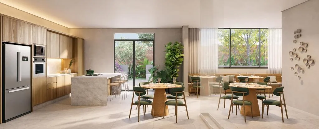 Sync Campo Belo: Espaço gourmet