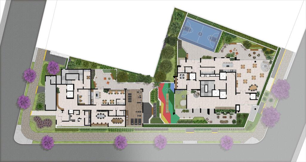 Planta do Sync Campo Belo