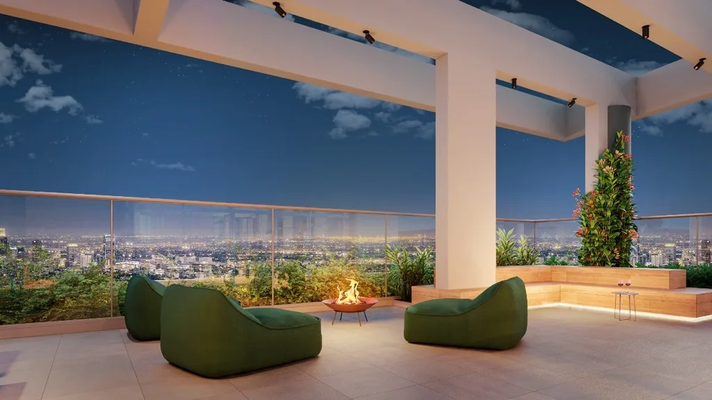 The Collection Moema: Fire place